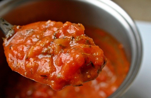 Determinate tomatoes for tomato pasta sauce.