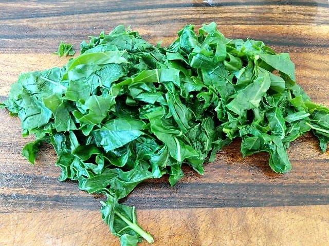 Blanched Kale - How to Freeze Kale