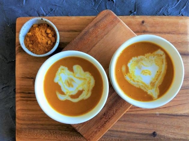 Coconut Curry Pumpkin Soup Recipe 3 Ingredients 4