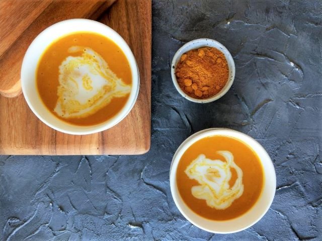 Coconut Curry Pumpkin Soup Recipe 3 Ingredients 5
