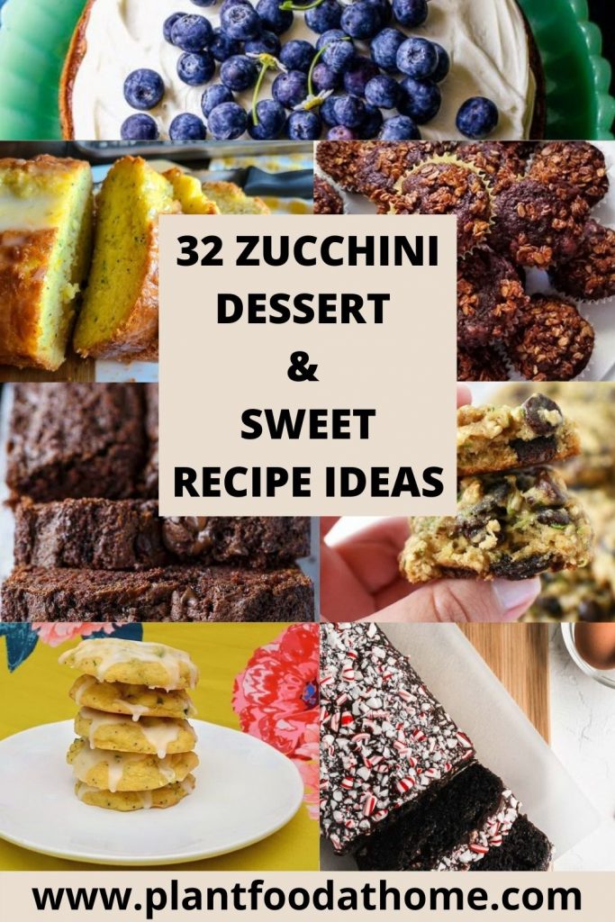 32 Zucchini Desserts and Sweet Recipe Ideas