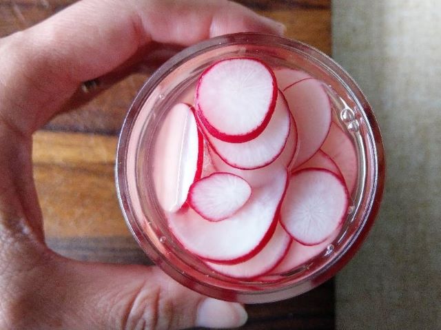 Add Pickling Liquid for Pickled Radishes