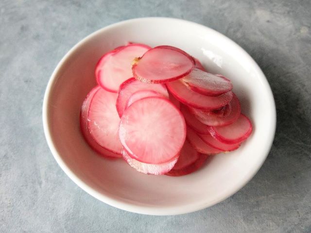 Easy Quick Pickled Radish Recipe