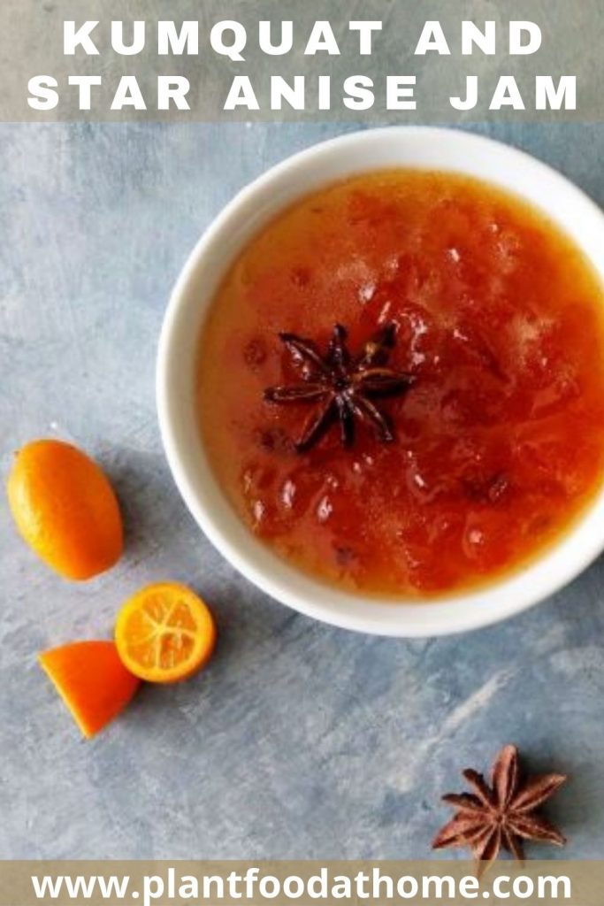 Recipe for Kumquat and Star Anise Jam