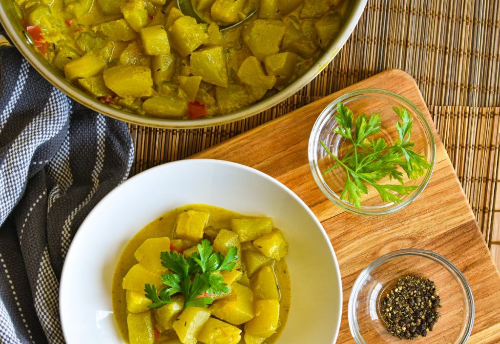 Chayote Squash Curry Recipe