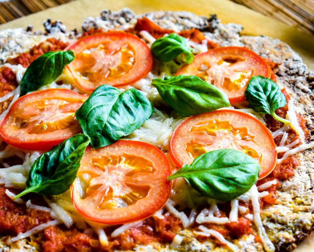 Vegan Cauliflower Pizza Crust Gluten Free Recipe