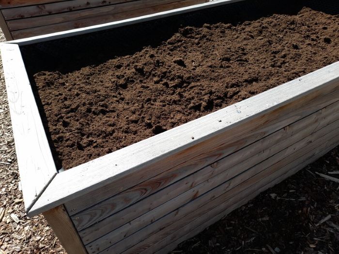 Raised Bed with Soil